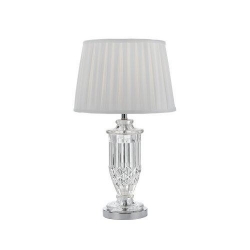 ADRIA TABLE LAMP - CH / CL / WHT - Click for more info